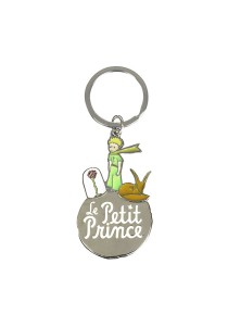 Μπρελόκ Μεταλλικό Ο Μικρός Πρίγκιπας –Sur terre rose et renard