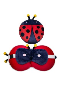 Μαξιλάρι με ενσωματωμένη μάσκα ύπνου - Πασχαλίτσα