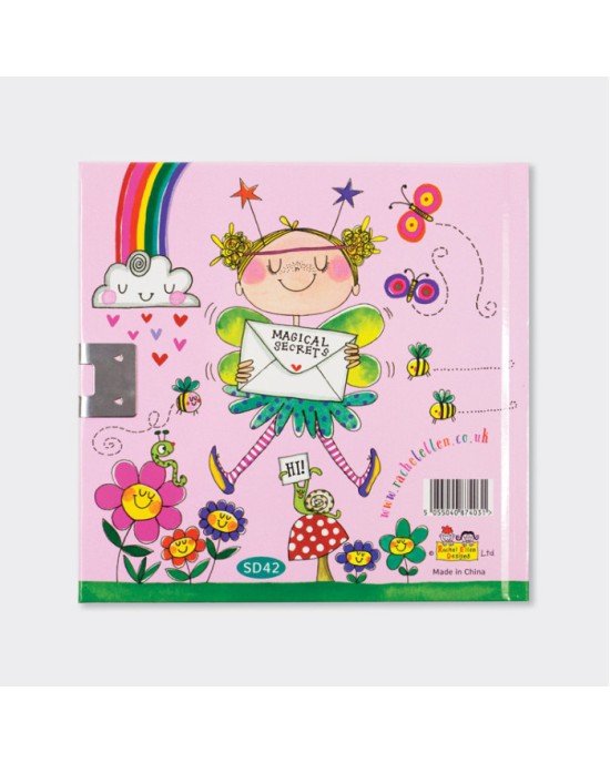 ΣΗΜΕΙΩΜΑΤΑΡΙΟ ΜΕ ΚΛΕΙΔΑΡΙΑ  Rachel Ellen-  Rainbow Fairy