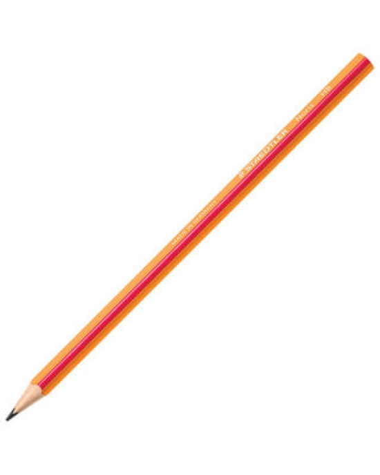 Μολύβι HB Staedtler Happy Noris 118 - Πορτοκαλι/Ροζ