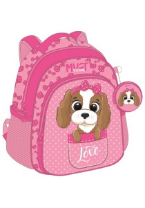 Σχολική Τσάντα Πλάτης Νηπίου Must Team - Dog With Pink Bow