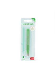  Σετ με 2 Ανταλλακτικά  Gel Pen Legami - Πράσινο