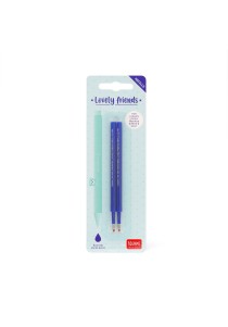  Σετ με 2 Ανταλλακτικά  Gel Pen Legami - Μπλε