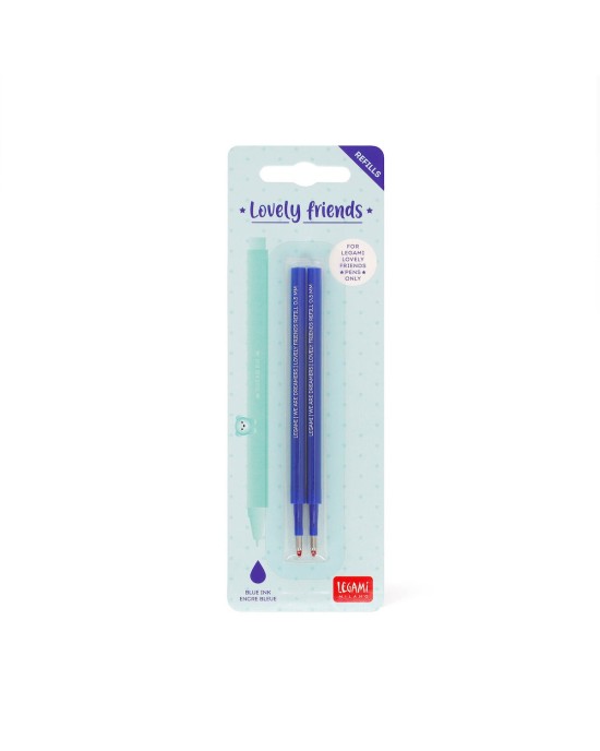  Σετ με 2 Ανταλλακτικά  Gel Pen Legami - Μπλε