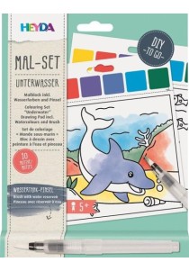 Ζωγραφική με στυλό νερού θαλάσσια πλάσματα