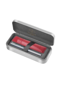 Στυλό Parker -Vectrol XL silver blue Rball + red pouch