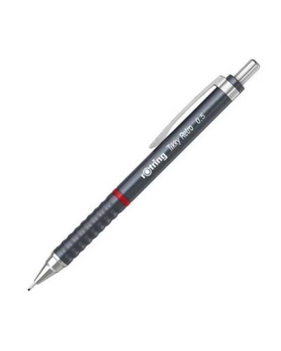 Rotring Tikky Retro Μηχανικό Μολύβι Μεταλλικό 0.5mm Γκρι