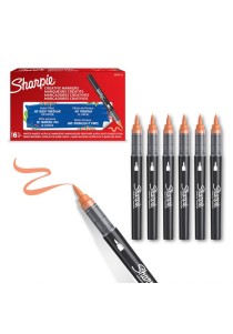 Sharpie creative acrylic marker bullet orange