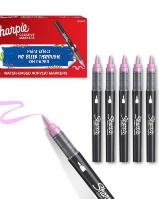 Sharpie creative acrylic marker bullet rose pink