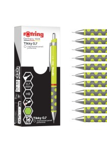 Μηχανικό μολύβι Tikky lime green Rotring 0.7 