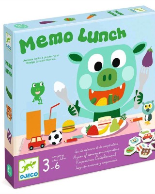 Djeco επιτραπέζιο παιχνίδι μνήμης "Το μεσημεριανό του Bob"