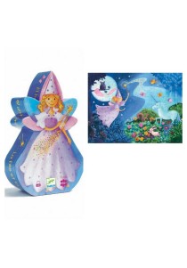 Djeco Παζλ Σε Σχηματικό Κουτί 36 Τεμ. Νεράιδα