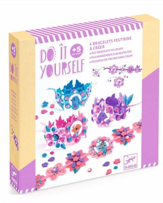 Djeco DIY φτιάχνω και διακοσμώ βραχιόλια φιλίας "Best Friends"