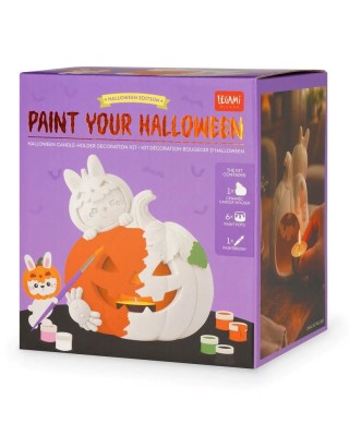 Halloween Candle-Holder Decoration Kit - Paint Your Halloween