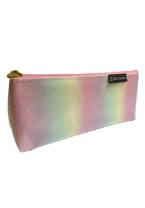 Κασετίνα τρίγωνη ιριδίζων glitter