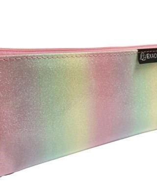 Κασετίνα τρίγωνη ιριδίζων glitter