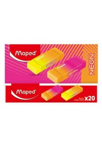 Γόμα Maped Technic Neon (2 Χρώματα)