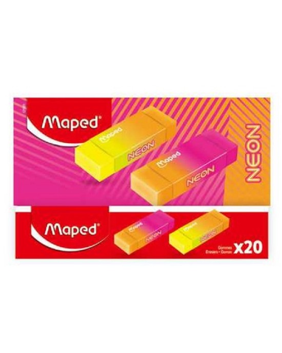 Γόμα Maped Technic Neon (2 Χρώματα)