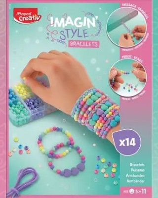 Κατασκευή maped Imagine style βραχιόλια 