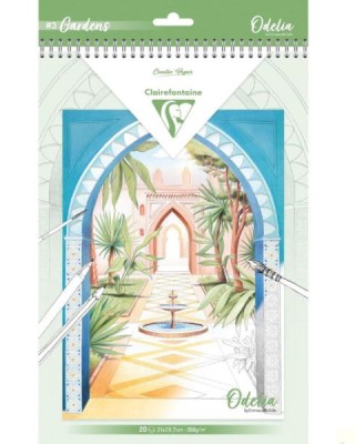 Μπλοκ ζωγραφικής Odelia - Gardens