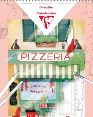 Μπλοκ ζωγραφικής Odelia - Shopfronts 