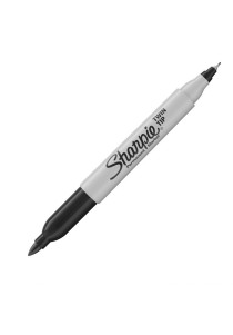 SHARPIE TWIN ΤΙΡ F-UF BLACK 