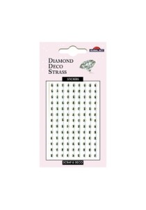 Αυτοκόλλητα στρασάκια ασημί