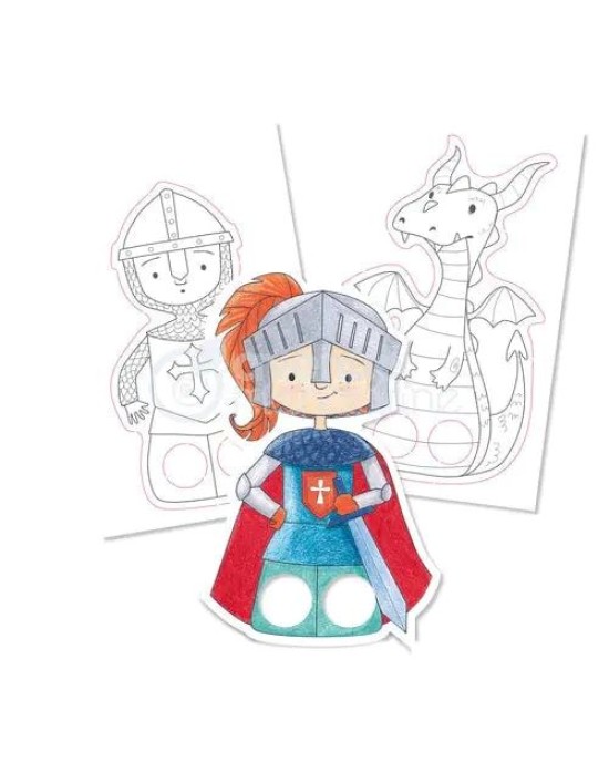 Avenue Mandarine Graffy Puppet, ιππότες και δράκοι