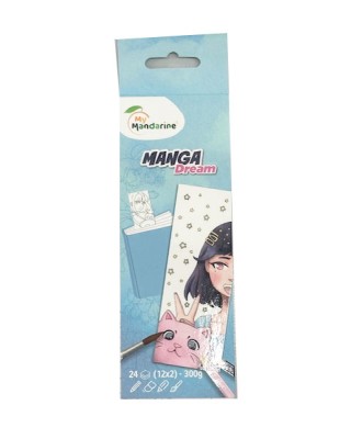 Μπλοκ ζωγραφικής Avenue mandarine book mark- Manga Dream