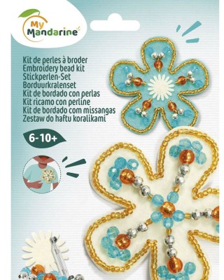 Avenue Mandarine σετ ραψίματος 4 λουλούδια