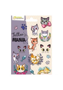 Χαλκομανίες τατουάζ little cats