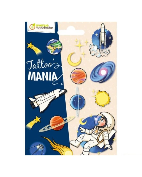 Χαλκομανίες τατουάζ space