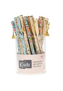 Στυλό Kiub Paris με κρεμαστό πύργο του Άιφελ 