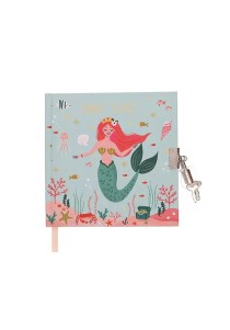 Παιδικό σημειωματάριο με λουκέτο - Mermaid