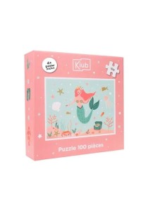 Παζλ 100 τεμαχίων Η μικρή γοργόνα Kiub