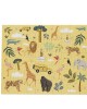 Παζλ 50κομματιών Kiub σε μεταλλικό κουτί - Animals