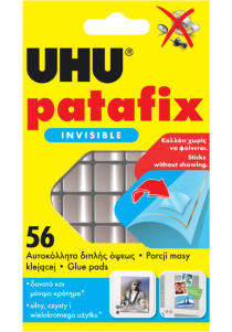 UHU patafix διάφανα αυτοκόλλητα