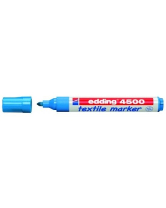 Μαρκαδόρος υφάσματος 4500 edding - Μπλε
