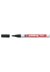 Μαρκαδόρος λαδιού edding 751 1-2mm  - Μαύρο