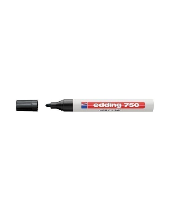 Μαρκαδόρος λαδιού edding 750 2-4mm - Μαύρο