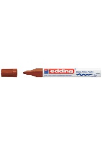Μαρκαδόρος λαδιού edding 750 2-4mm - Καφε
