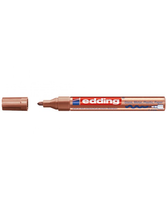 Μαρκαδόρος λαδιού edding 750 2-4mm- Μπρονζέ