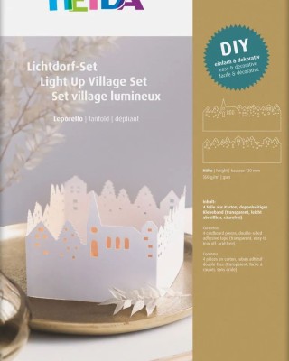 DIY Χριστουγεννιάτικο χωριό 1τμχ