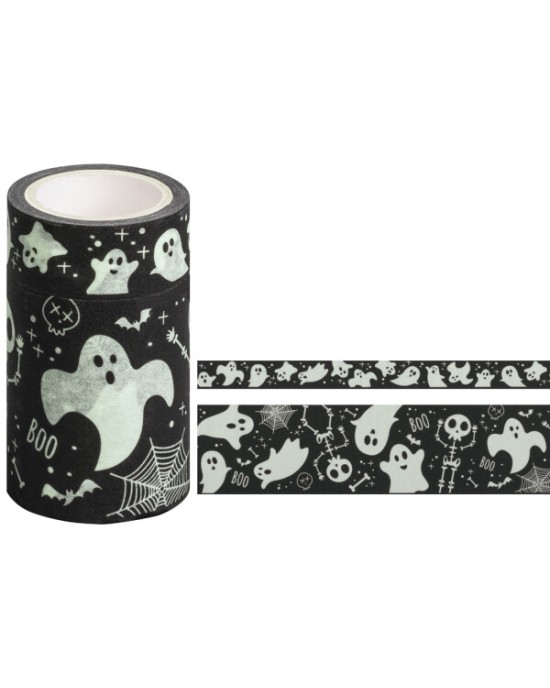 Διακοσμητική χάρτινη ταινία που λάμπει στο σκοτάδι - Boo