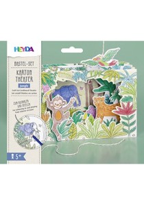 Σετ κατασκευής χαρτοθεάτρου «Jungle»