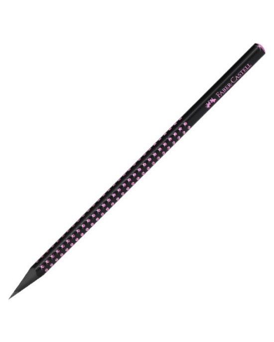 Μολύβι Faber Castell Sparkle II Grip Midnight Ροζ