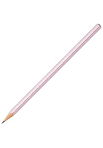 Μολύβι Faber Castell Sparkle II Grip Winter Ανοιχτο ροζ