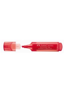 Μαρκαδόρος υπογράμμισης superfluorescent FABER-CASTELL - Κόκκινο