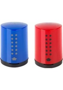 Faber-Castell Grip Mini Πλαστική Ξύστρα Βαρελάκι (2Χρώματα) 