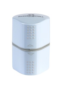 Ξύστρα Βαρελάκι Faber Castell Grip 2001 Τριπλή Σιέλ